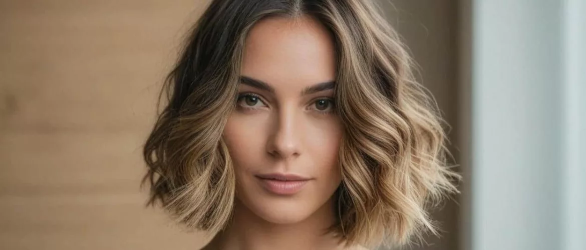 balayage cheveux courts