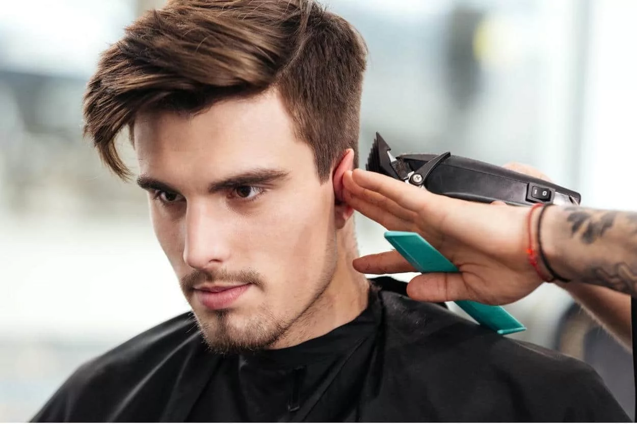 dégradé haut homme moderne