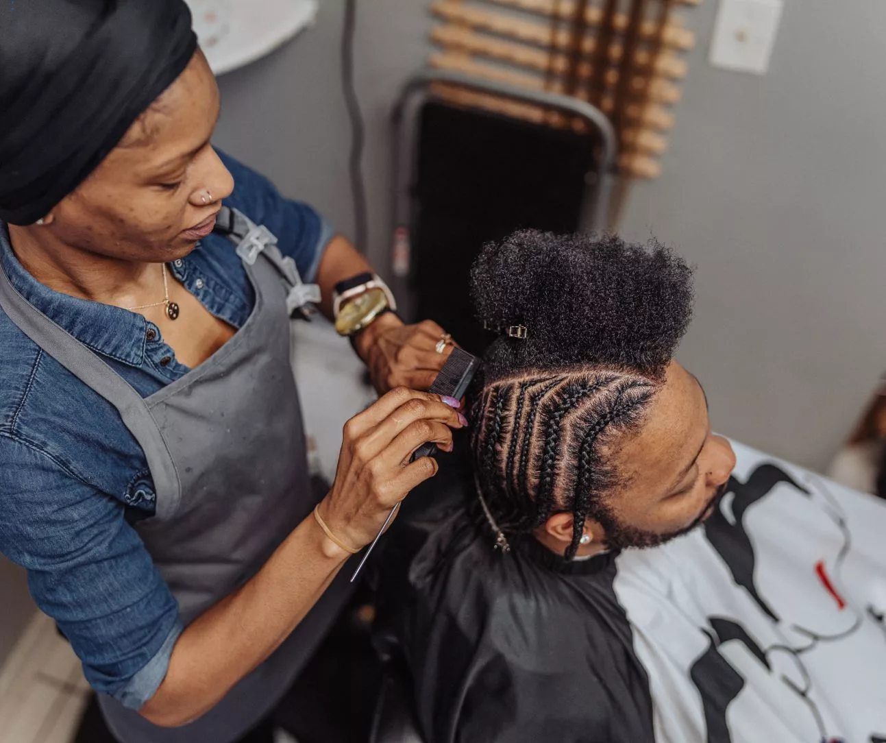 tresse homme africain