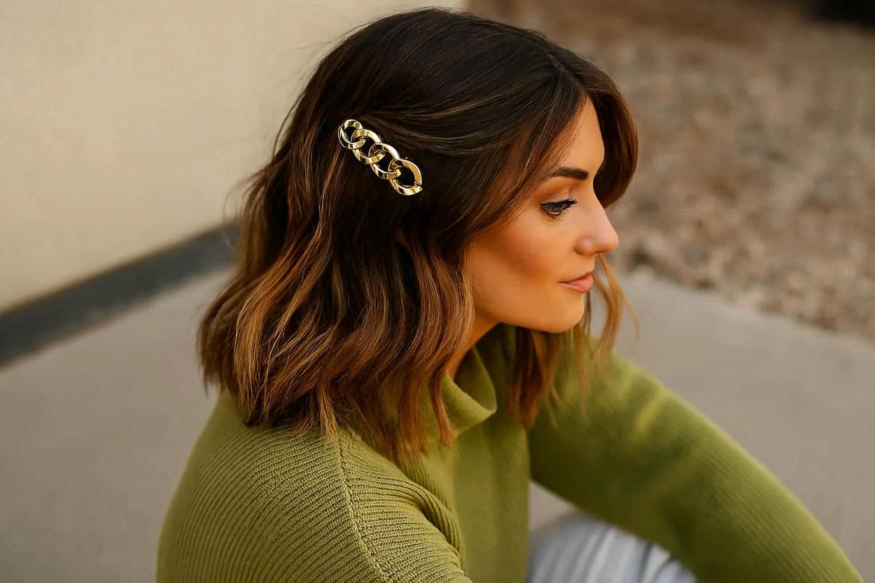 balayage sans démarcation mi-longue