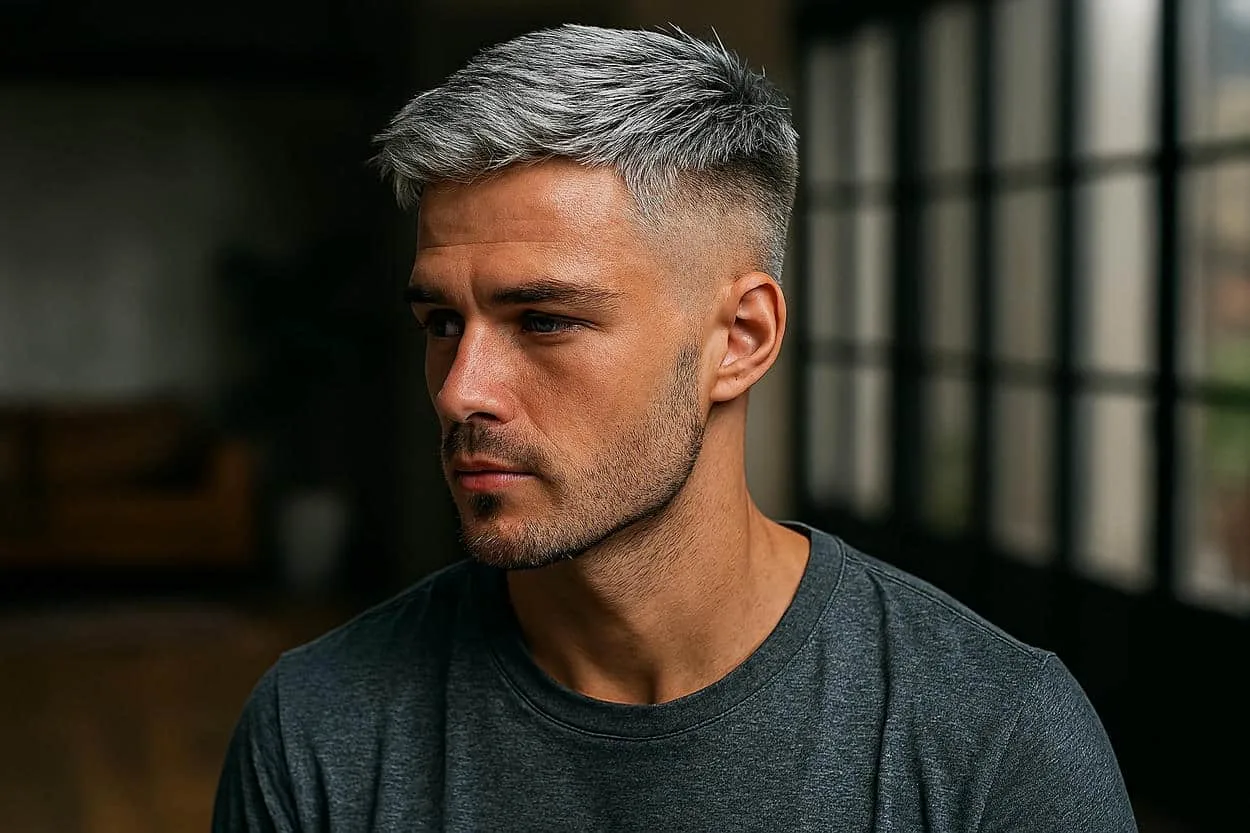 silver hair