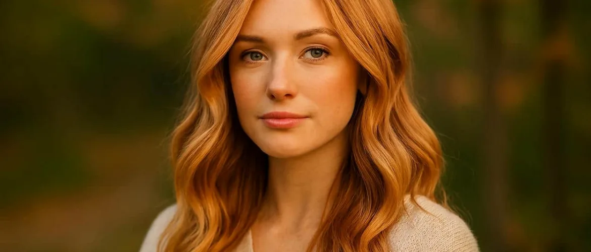 balayage abricoté-apricot hair