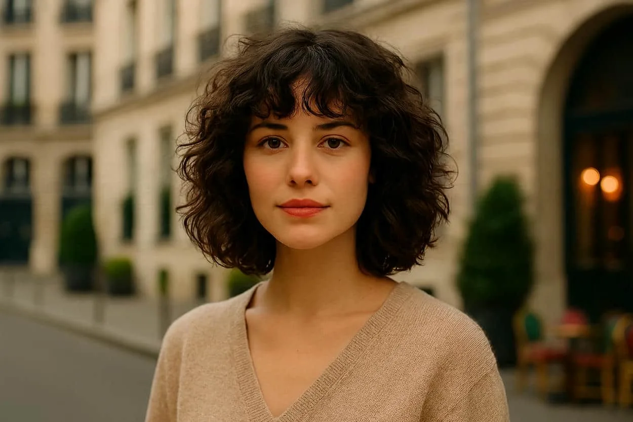 christy cut version bouclée