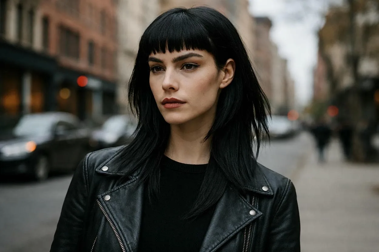 Vampire haircut
