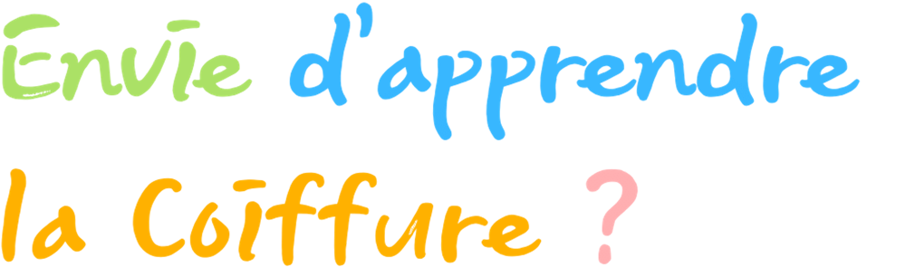 Apprendre la coiffure